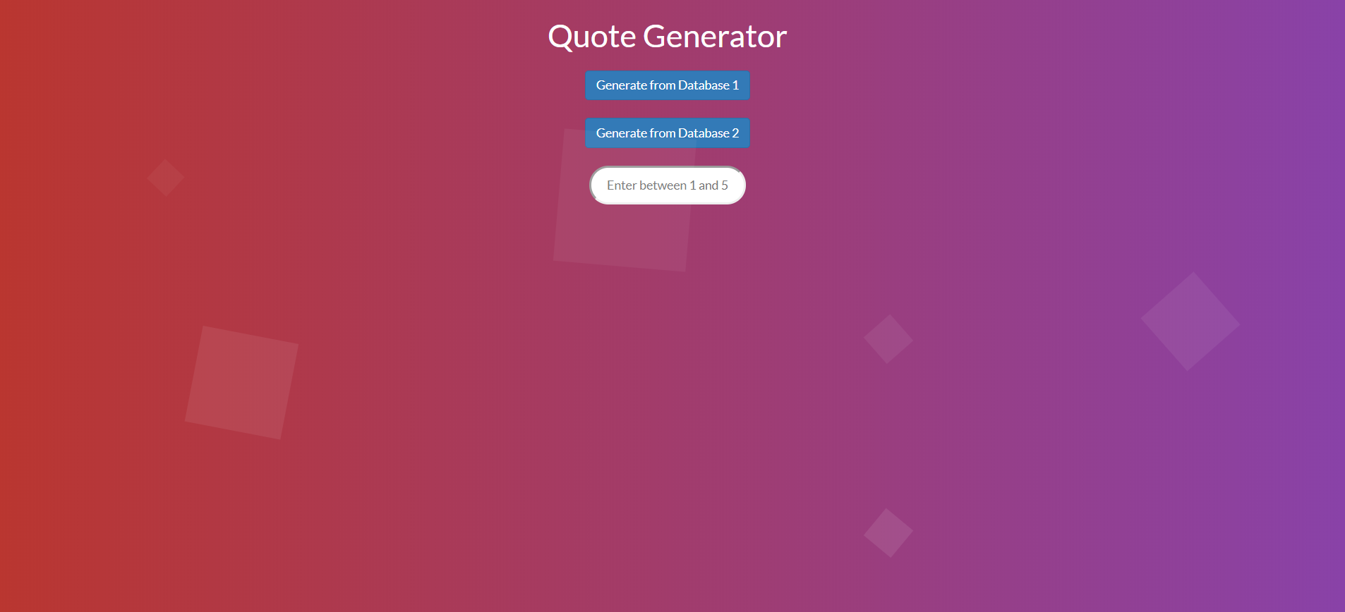 quote generator